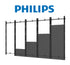 SEAMLESS Kitted Flat dvLED Mounting System for Philips 27BDL Series Direct View LED Displays