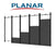 Flat Wall Mount for Planar TVF Series Direct View LED Displays