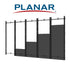 SEAMLESS Kitted Flat dvLED Mounting System for Planar TVF Series Direct View LED Displays